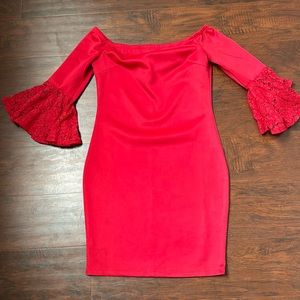 Mini red Dress | SHEIN